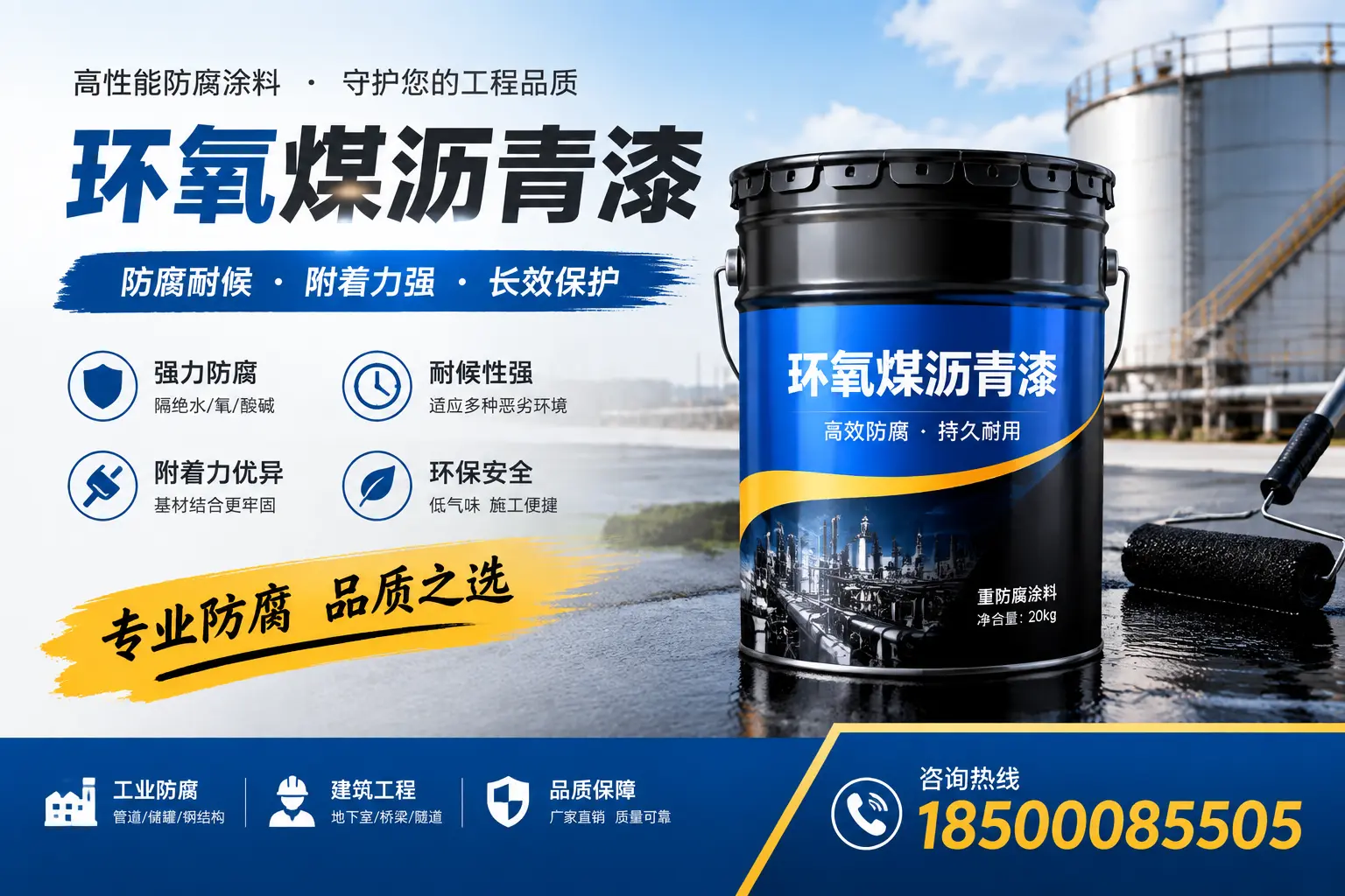 如何选择适合的环氧煤沥青漆？白沙市场选型指南